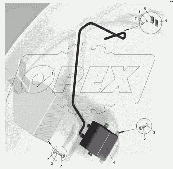 Установка передающего модуля передних колес