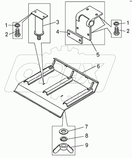 Установка кожуха пола