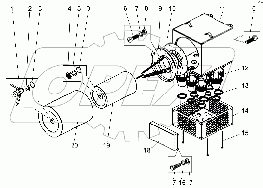 Фильтр воздушный