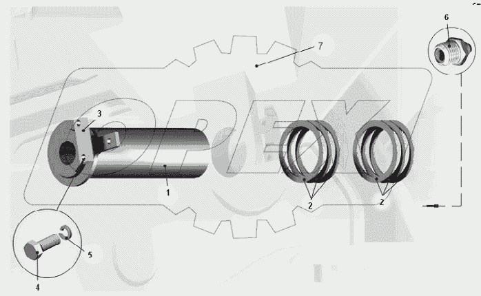 Установка платформы на раму