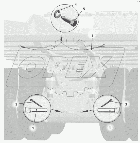 Стопорение платформы