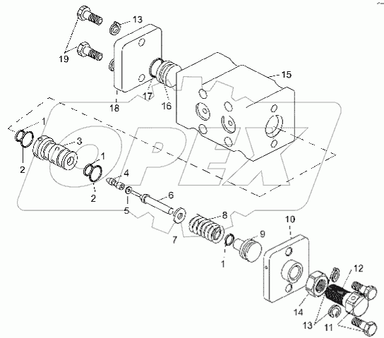 Клапан вспомогательный