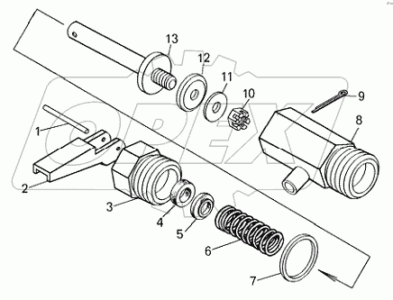 Краник сливной