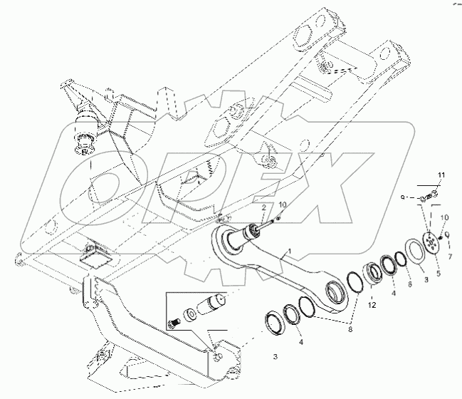 Установка поперечной штанги передней подвески