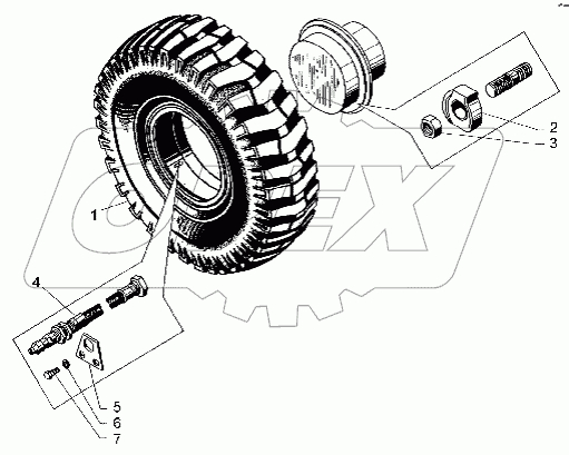 Установка передних колес