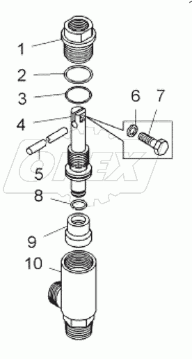  Кран (75211-1032800-10);Crane