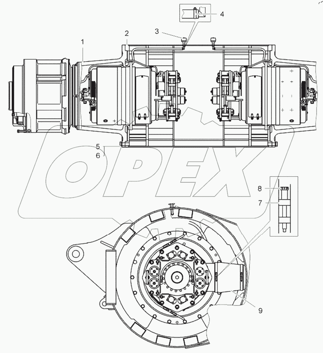  Мост задний (75306-2400010-71);Rear axle