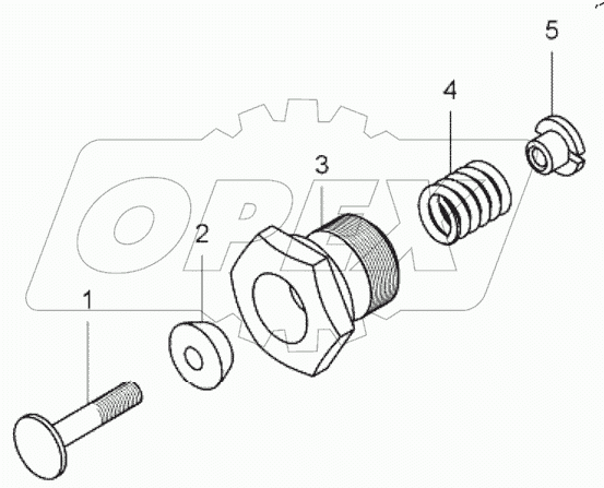  Клапан предохранительный (549A-2907355);Safety valve