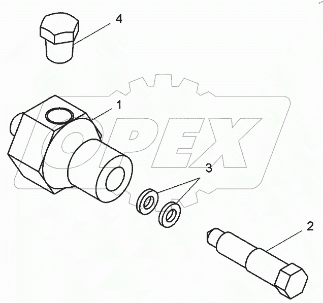  Клапан соединительный (75212-3408430)
