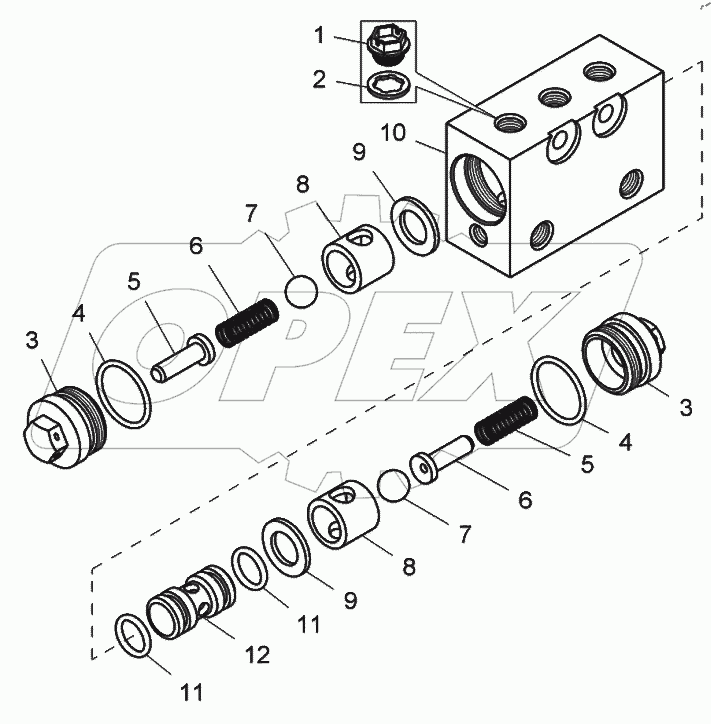  Клапан защитный двойной (7513-3515110)