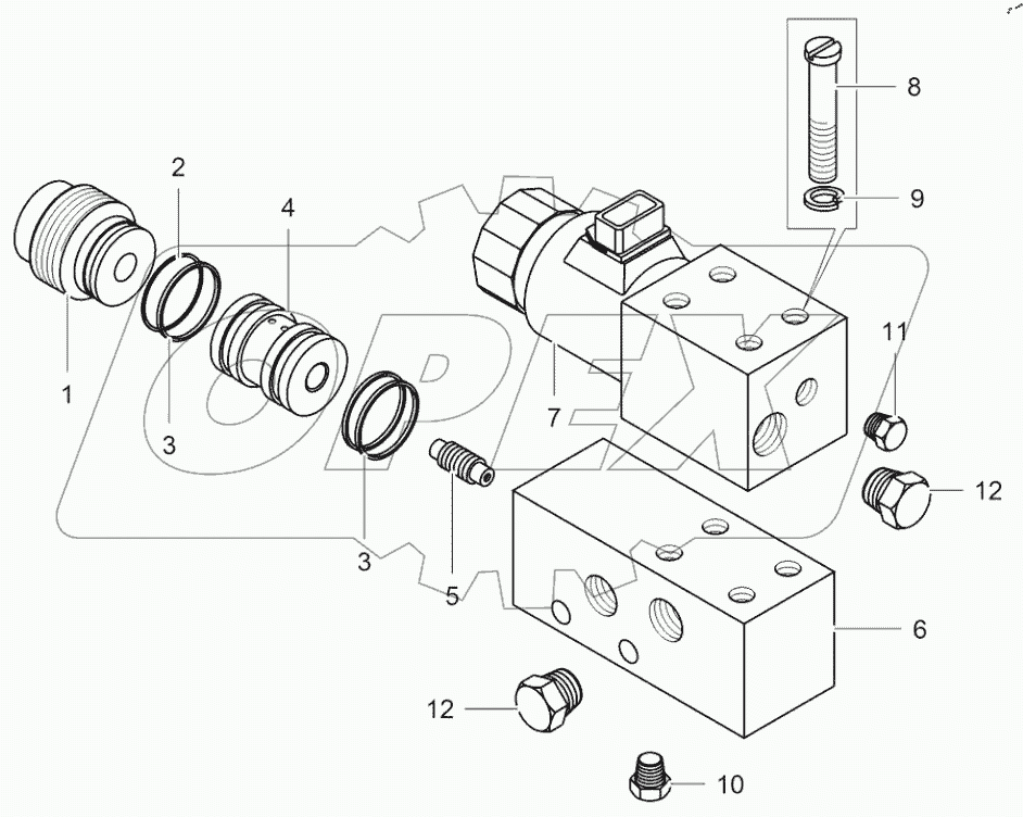  Распределитель (7513B-3537070)