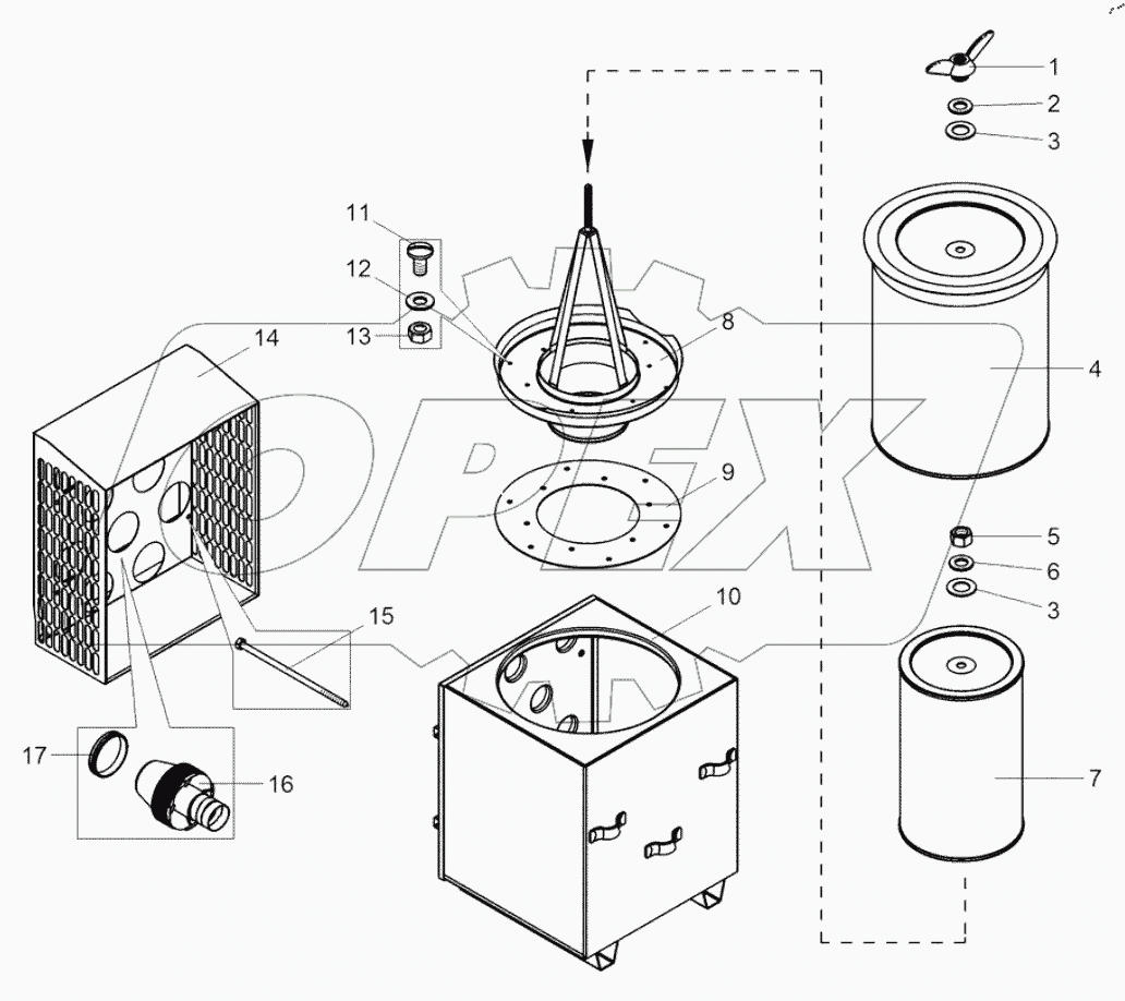  Фильтр воздушный (75131-1109010)