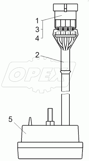  Фонарь передний (75603-3712010)