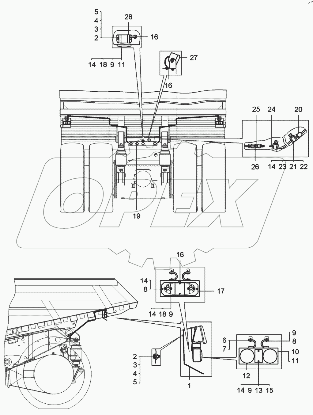  Установка задних фонарей (75307-3700009-10)