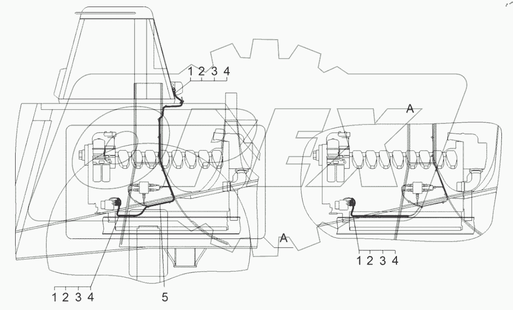  Подключение компрессора кондиционера (75311-3700076)