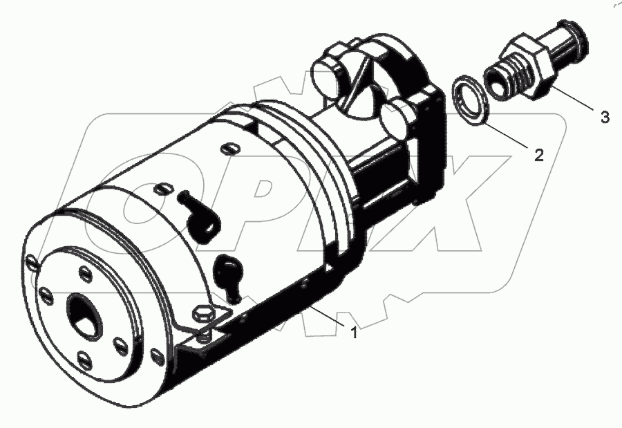  Насос топливопрокачивающий (7512-1113010)
