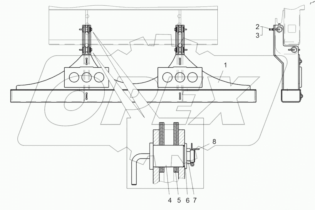  Установка буфера (7531C-2803003)