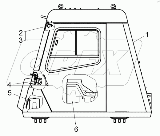  Кабина (75306-5000010-20)