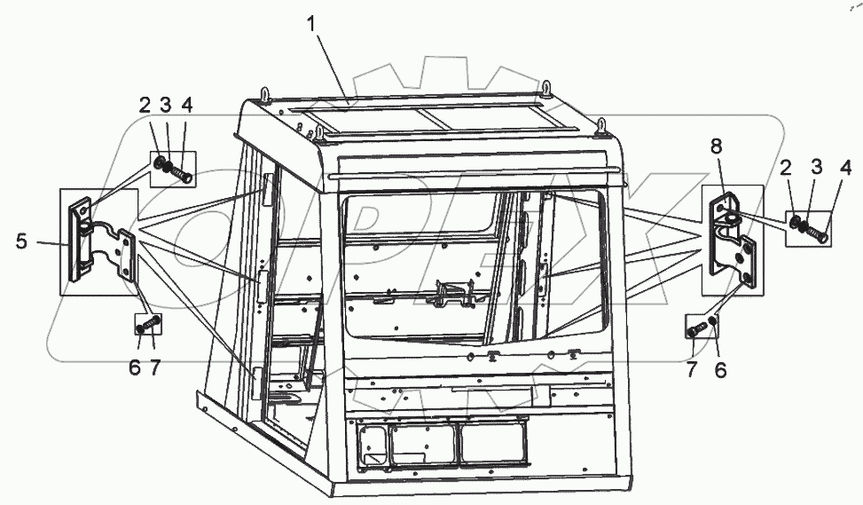  Кабина (75306-5000014-50)