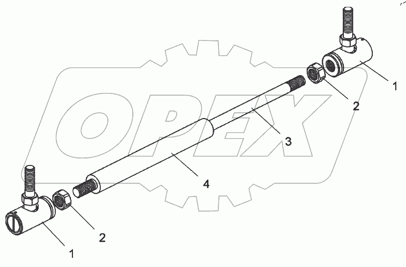  Механизм толкающий (7555-1108450)