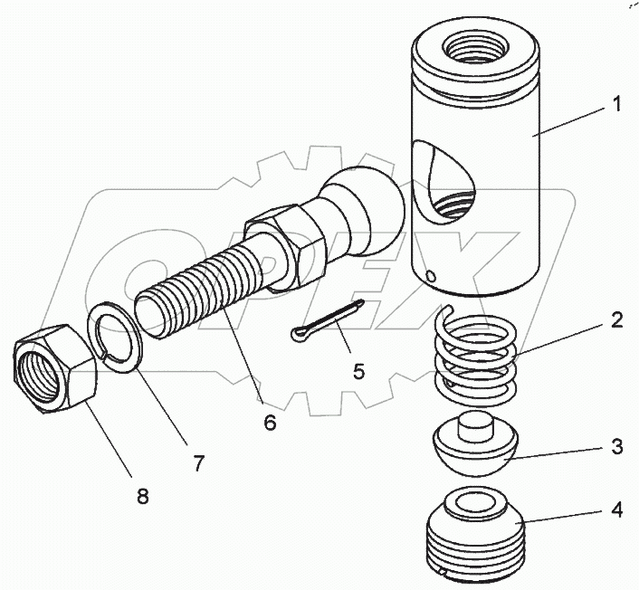  Наконечник тяги (500-1108138)