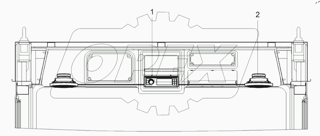  Установка автомагнитолы (75603-7900001)