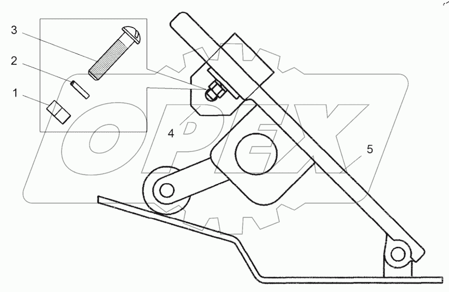  Педаль (75311-1108010)