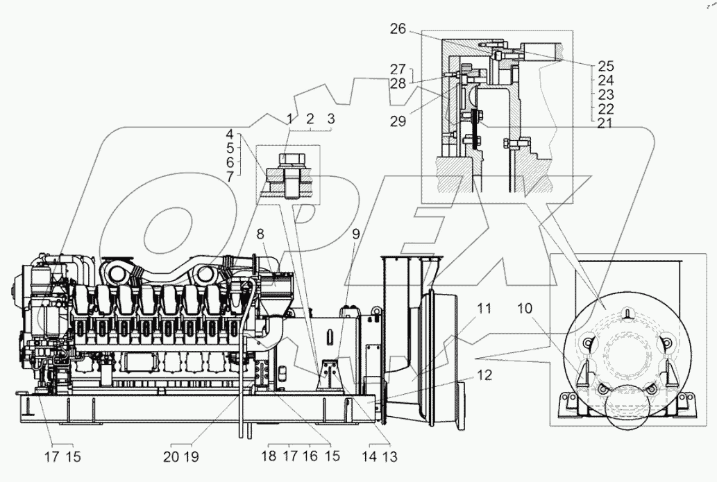  Дизель-генератор (7531C-1000004-10)