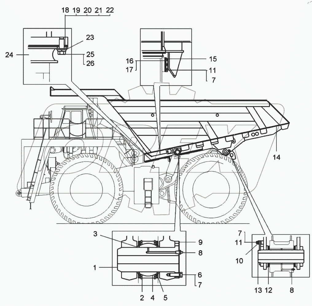  Установка платформы (75314-8500001)