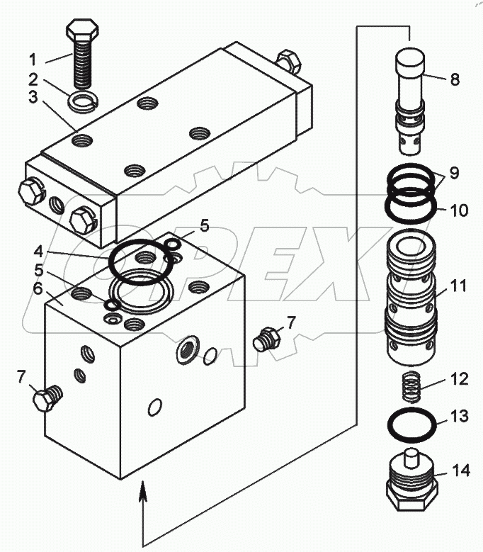  Автомат разгрузки насоса (75131-3428010)