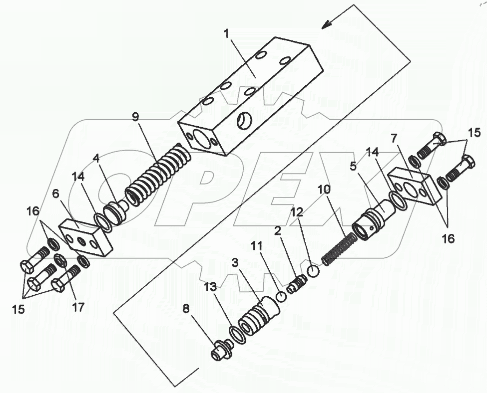  Блок управления (75131-3428020)