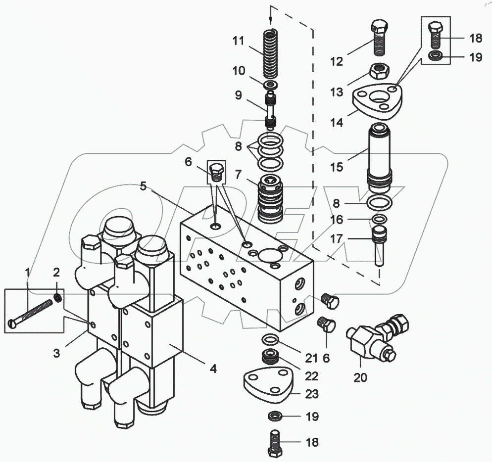  Блок управления (75132-8606410)