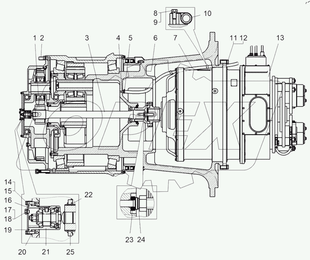  Электромотор-колесо (75310-3112010)