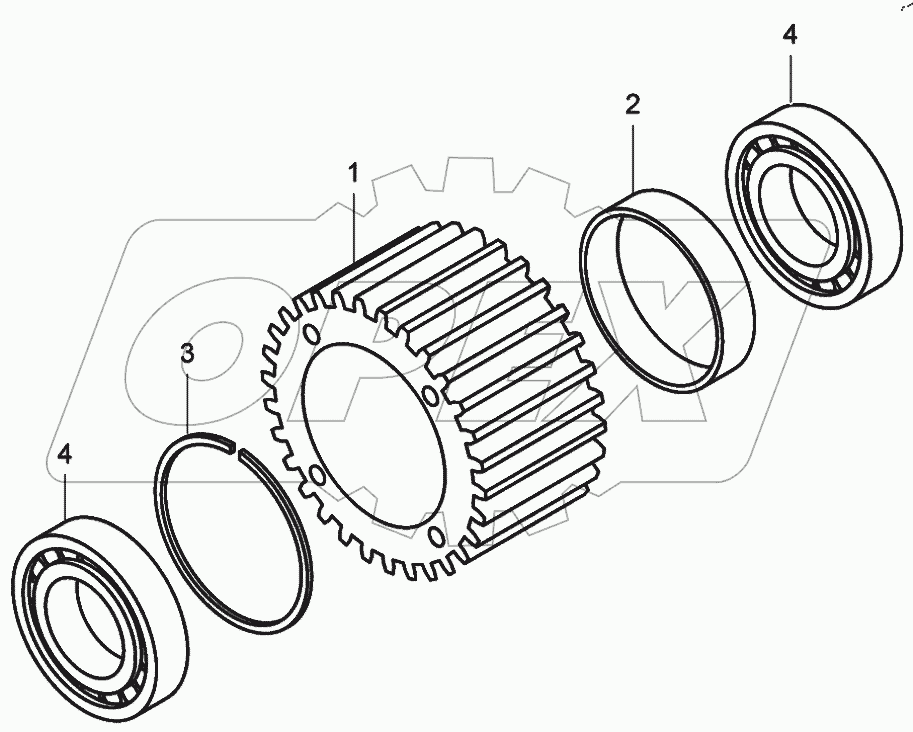  Сателлит второго ряда (75310-2405430)
