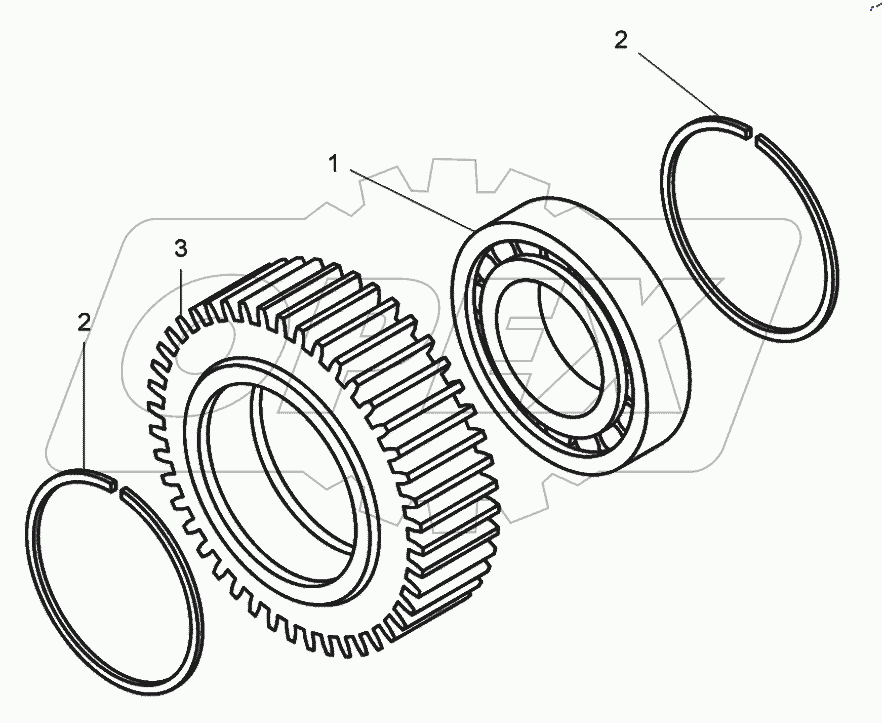  Сателлит первого ряда (75310-2405260)