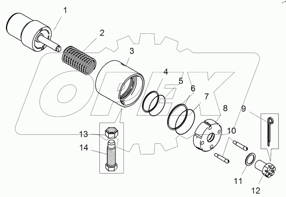  Цилиндр (75132-3507230-02)