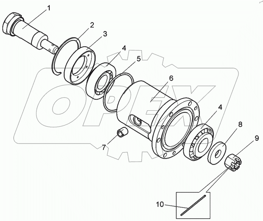  Упор (75600-2405580-01)