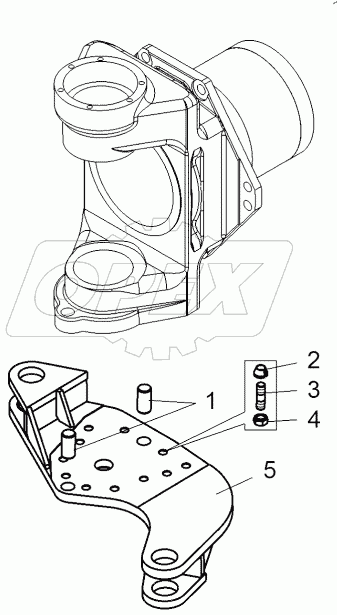  Кулак поворотный (75310-3001012)