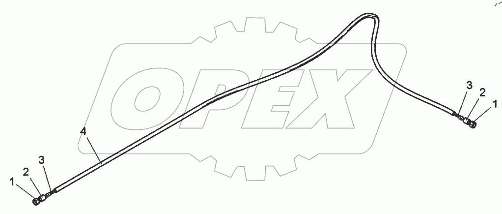  Рукав высокого давления (7424-8609380)