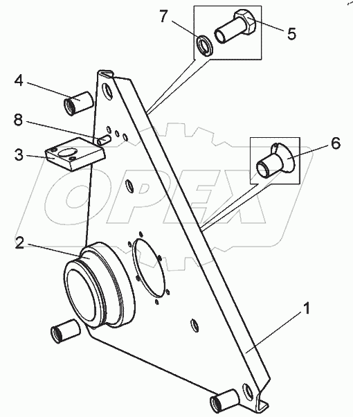  Фланец (75310-3841008-01)
