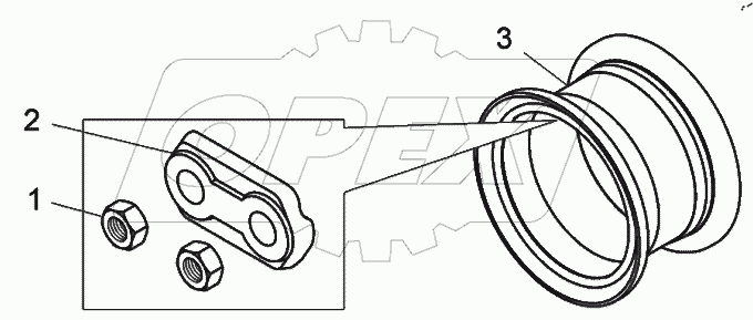  Установка передних колес (75310-3100004-30)