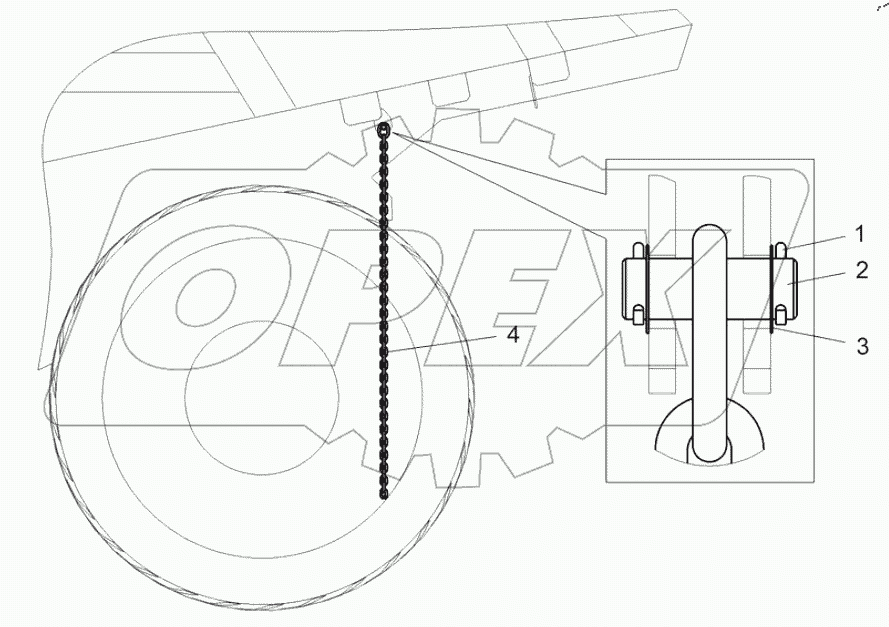  Установка камневыталкивателей (75302-3111001)