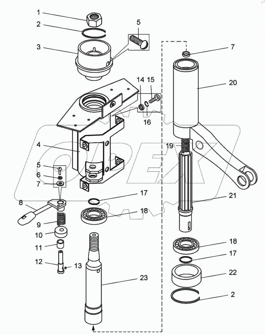  Колонка рулевого управления (75137-3444010)