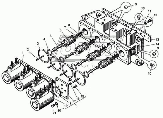 Корпус пилотов БелАЗ-7540B