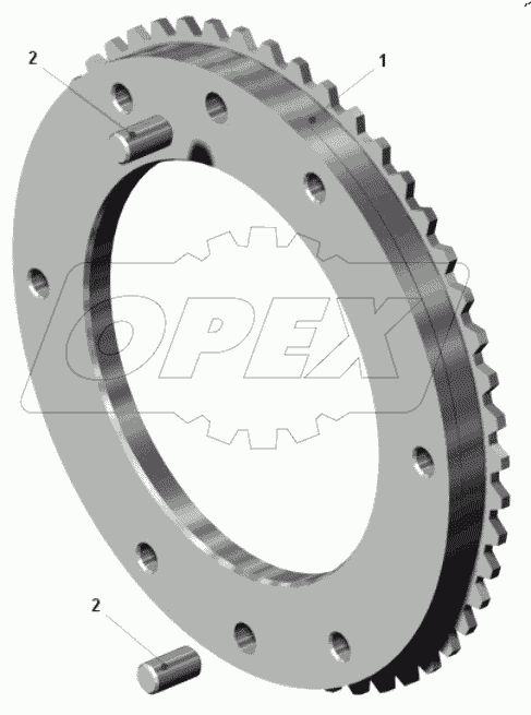  Диск нажимной в сборе 7548-1711424