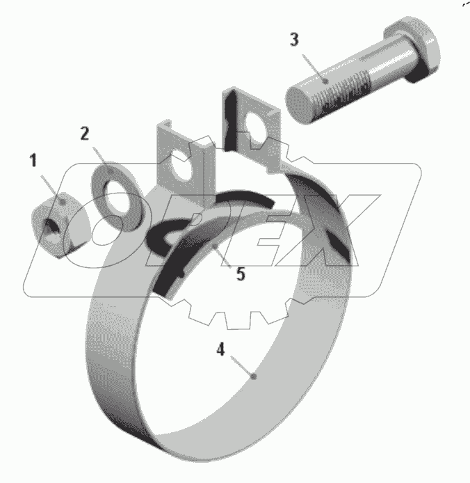  Хомут 75211-1303370