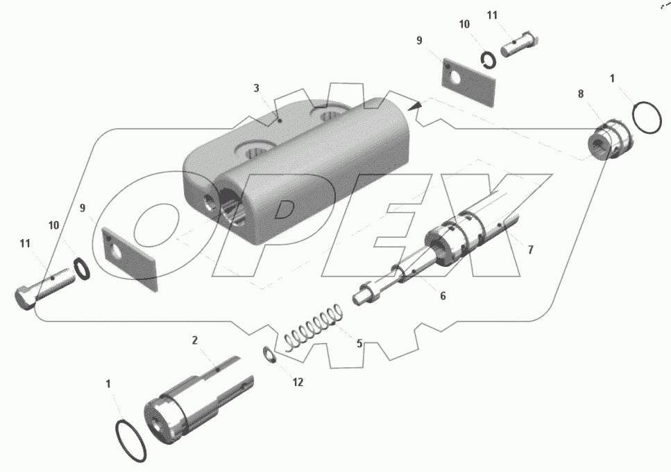  Клапан корректирующий 7548-1712380
