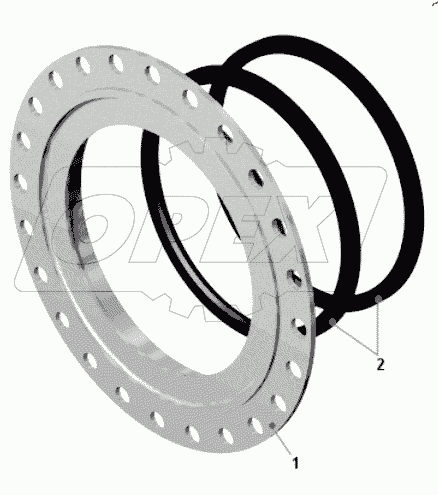  Крышка в сборе 7522-3104063