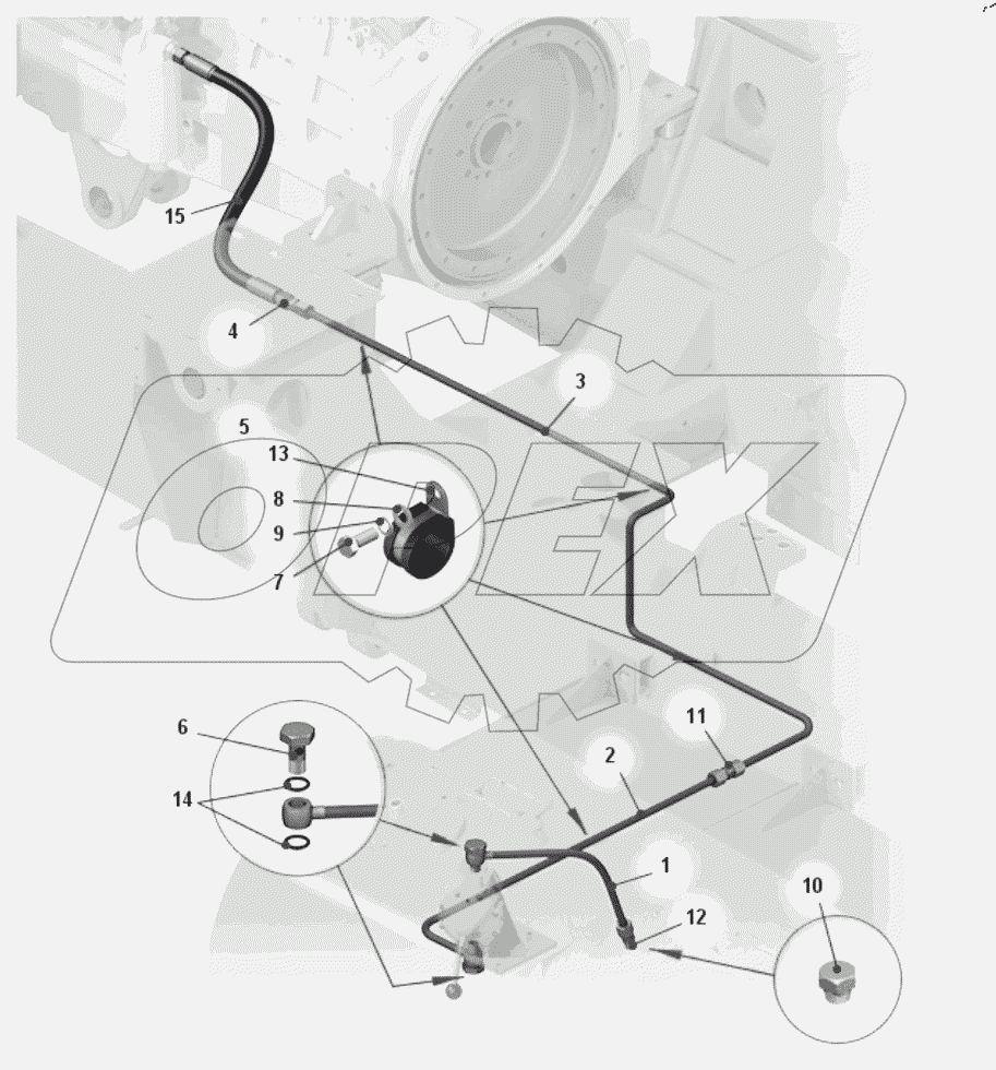  Установка топливопроводов