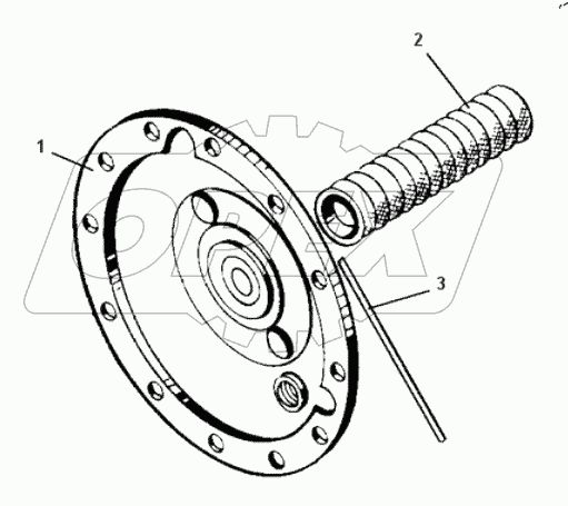  Крышка с муфтой 540-3519139-10